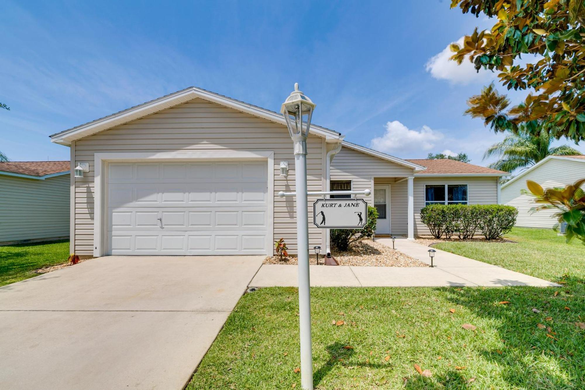 The Villages Vacation Rental With Lanai And Golf Cart! エクステリア 写真