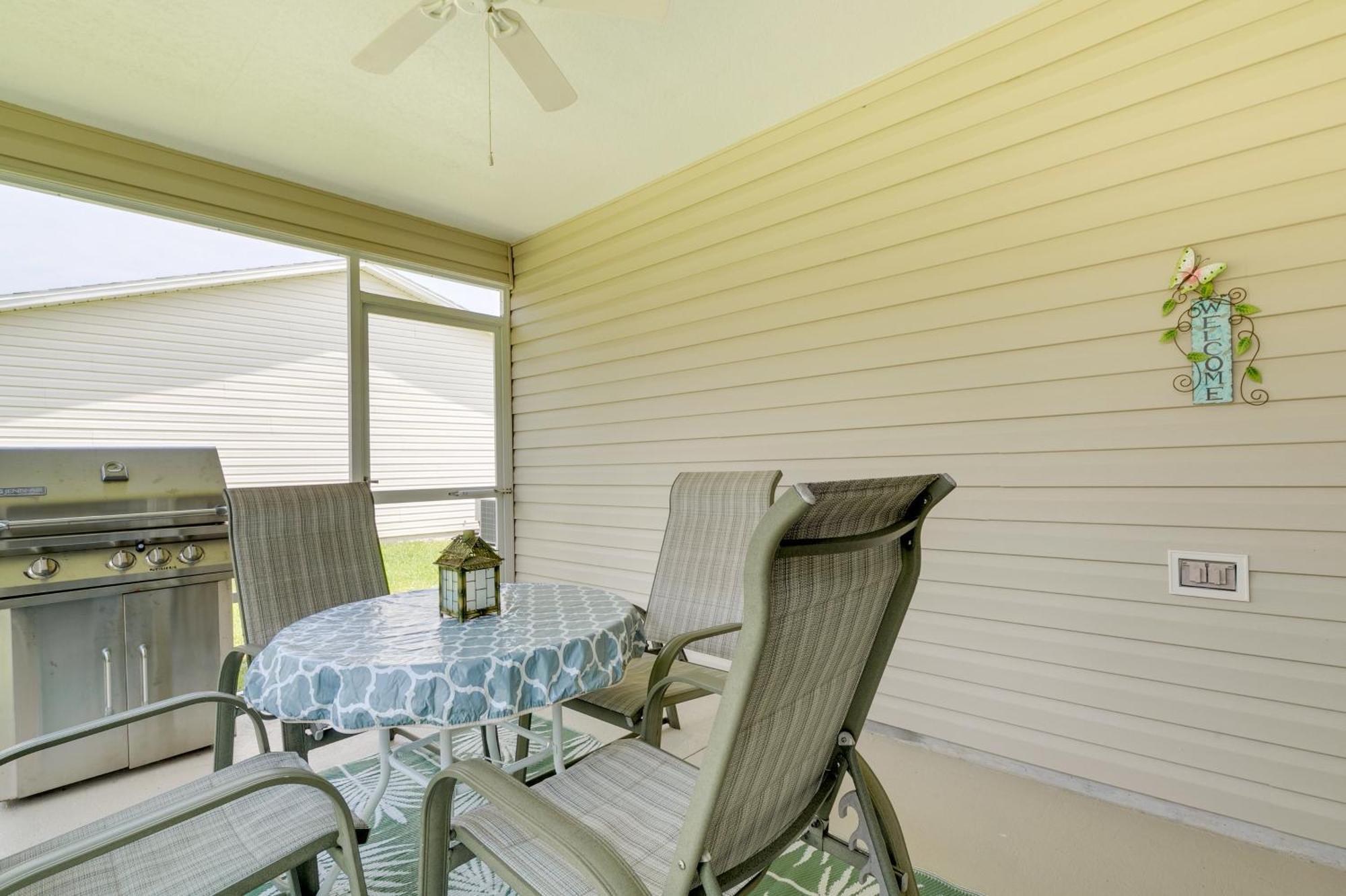 The Villages Vacation Rental With Lanai And Golf Cart! エクステリア 写真